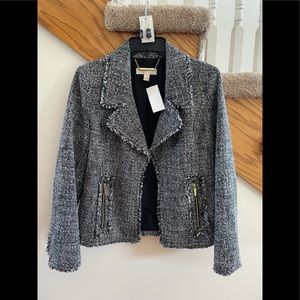 Michael KORS Black and White Tweed Jacket